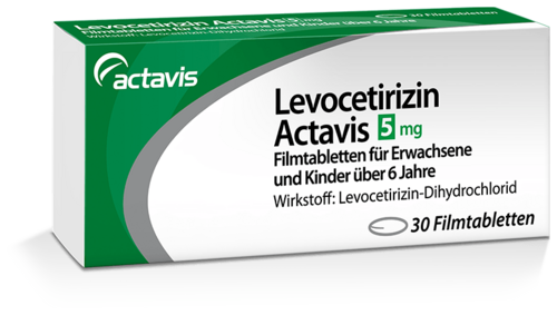 Levocetirizin Actavis 5 mg Filmtabletten