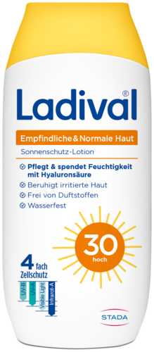 Ladival Empfindliche & Normale Haut Sonnenschutz-Lotion LSF 30