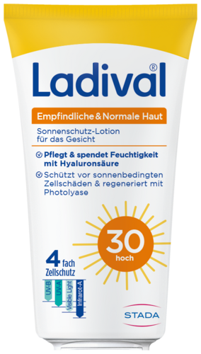 Ladival Empfindliche & Normale Haut Sonnenschutz-Lotion Gesicht LSF 30