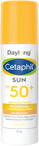 Cetaphil Sun Daylong Regulierendes Multi-Schutz-Fluid Gesicht SPF50+