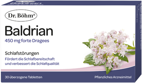 Dr. Böhm Baldrian 450 mg forte Dragees