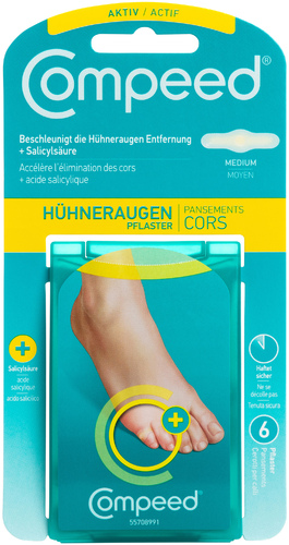 Compeed Hühneraugenpflaster Aktiv Medium (mit Salicylsäure)