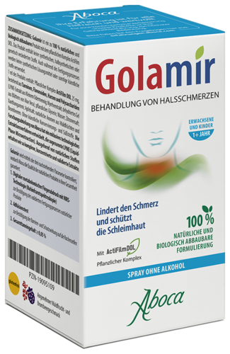 Aboca Golamir Spray ohne Alkohol