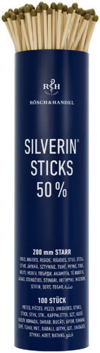 Silverin Sticks 50% mit Silbernitrat 200mm starr