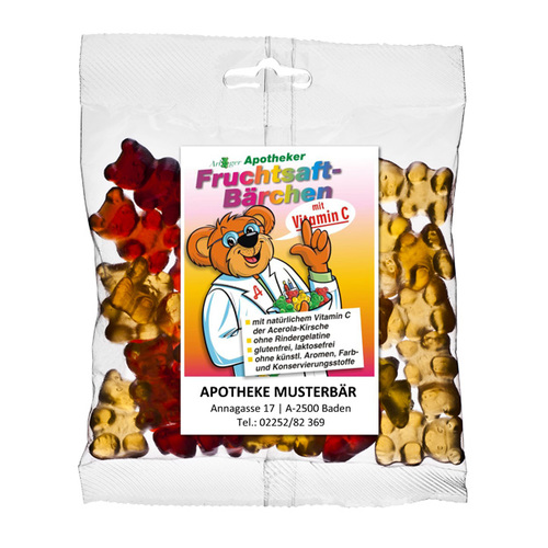 Bano Fruchtsaftbärchen Groß - 150 g