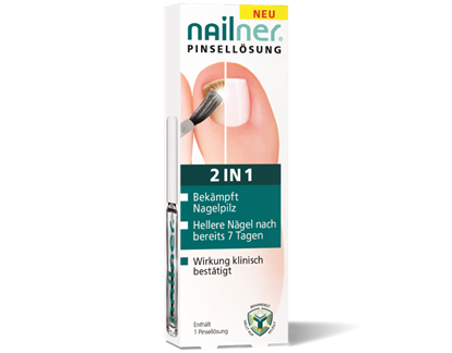 Nailner 2 in 1 Pinsellösung