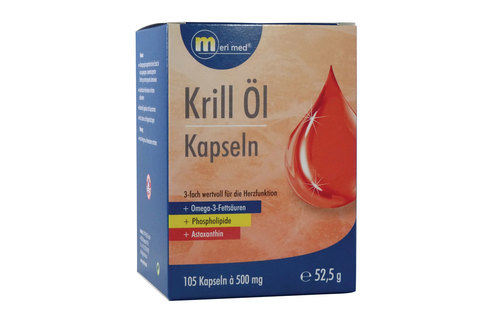 Merimed Krill Öl Kapseln