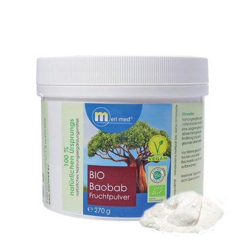 Merimed Baobab Pulver