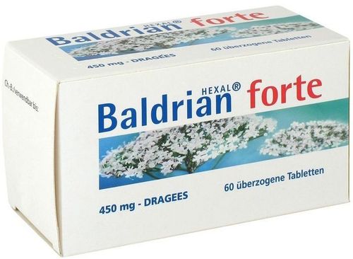 Baldrian Hexal forte 450 mg - Dragees