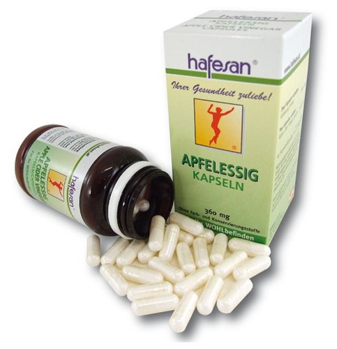 Hafesan Apfelessig 360 mg Kapseln