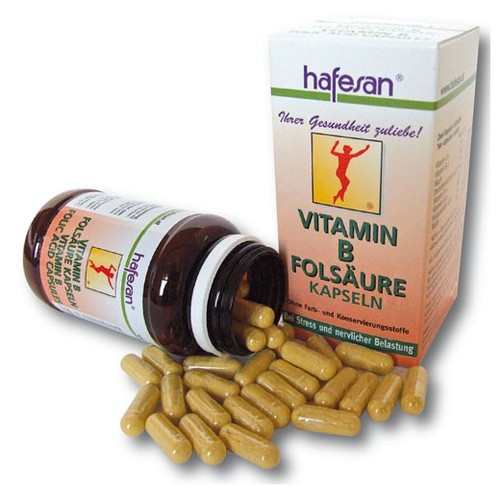 Hafesan Vitamin B-Folsäure-Biotin Kapseln