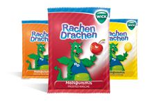 Wick Rachen Drachen Hustenbonbons Zitrone