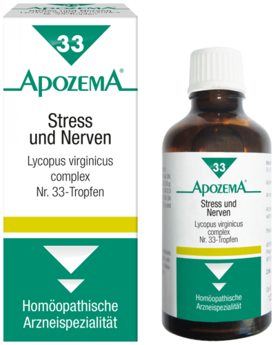 Apozema Stress- und Nerven-Tropfen Nr. 33