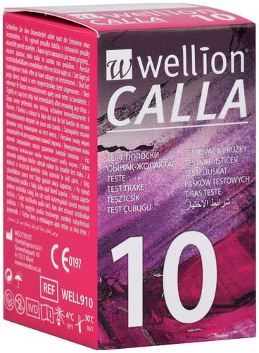 Wellion Calla Blutglukoseteststreifen