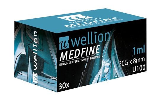 Wellion Medfine Insulinspritze 1 ml