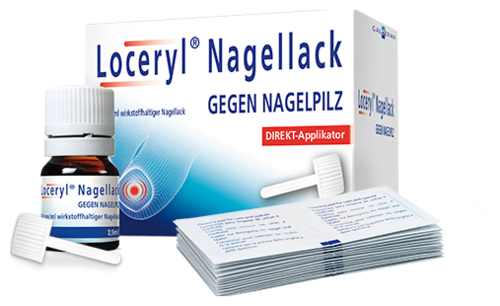 Loceryl Nagellack gegen Nagelpilz
