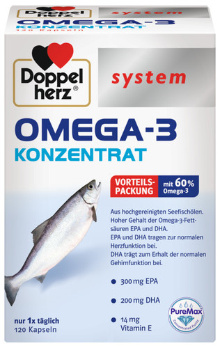Doppelherz system Omega-3 Konzentrat